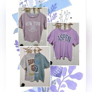 College T Shirt Bundle